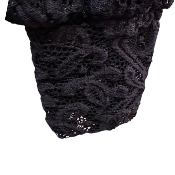 Stella & Dot Julianna black Lace Top Size L - Picture 7 of 8